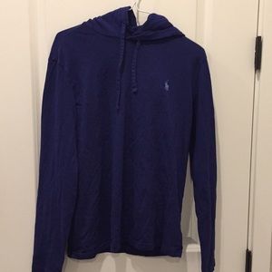Ralph Lauren polo long sleeve t shirt with hoodie